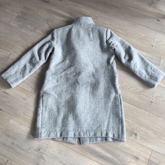 Babaton Stedman Grey Wool Coat XXS - Picture 8 of 12